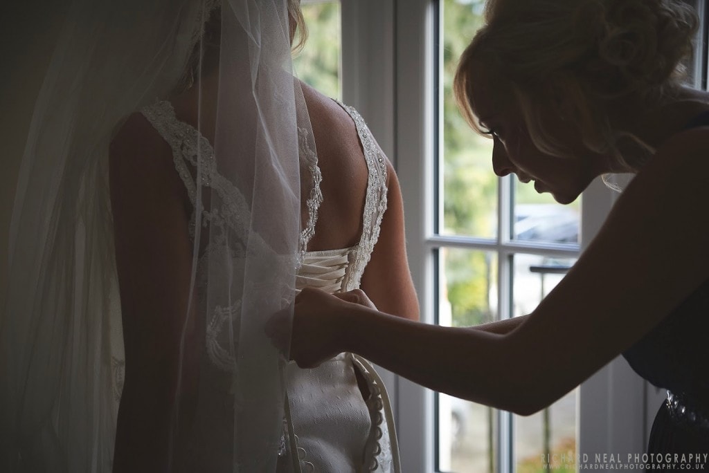 Wedding in Dinsdale - Solberge Hall reception