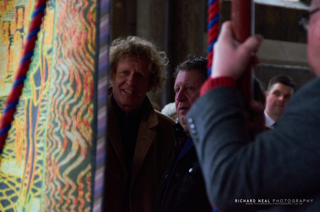 Grayson perry banner durham cathedral 